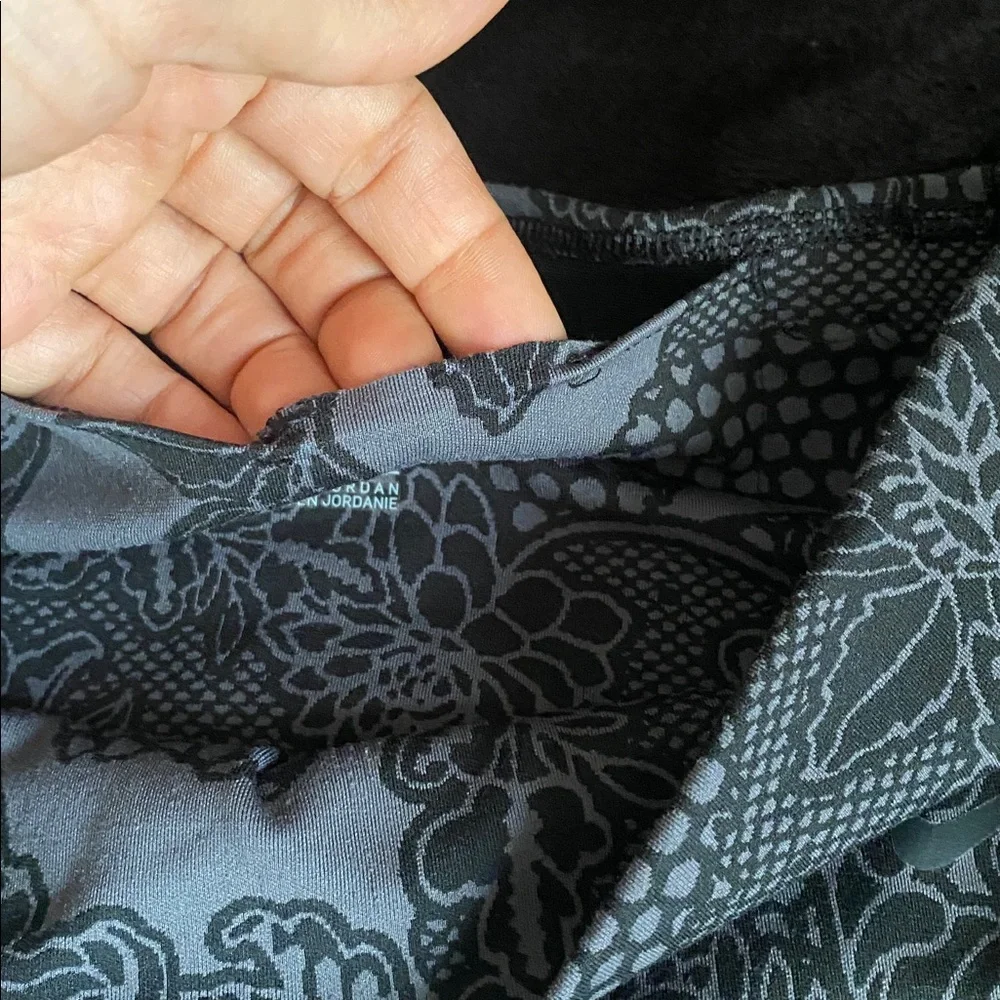 Nike Black Floral Dri-FIT Leggings